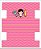 RECORTE SUBLIMADO ESTOJO BOX  MENINA 5 UNIDADES - Imagem 5