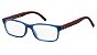 Óculos de grau Tommy Hilfiger TH1495 PJP 5416 -Azul/Vermelho - Imagem 1