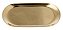 Bandeja De Aço Inox Dourada 23x9,5cm - Imagem 2