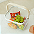 FRUTEIRA DECORATIVA CESTO ORGANIZADOR ALÇA BAMBU - Imagem 10