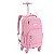 MOCHILA JEANS ESTRELA CADENTE COM 4 RODAS MENINA JUST - Imagem 1