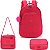 KIT MOCHILA ESCOLAR ESTOJO 100 PENS E LANCHEIRA DUPLA CRINKLE UP4YOU - Imagem 4