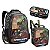 KIT MOCHILA DE COSTA LANCHEIRA E ESTOJO ZOMBIE GAMECRAFT - Imagem 1