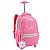 KIT MOCHILA DE RODINHA E ESTOJO MATELASSE JUST - Imagem 4