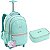 KIT MOCHILA DE RODINHA E ESTOJO MATELASSE JUST - Imagem 3