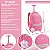 KIT MOCHILA DE RODINHA E ESTOJO MATELASSE JUST - Imagem 7