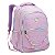 MOCHILA ESCOLAR LANCHEIRA E ESTOJO BORDADO CUPCAKE - Imagem 4