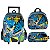 KIT MOCHILA COM RODAS E LANCHEIRA E ESTOJO INFANTIL BATMAN 2024 - Imagem 2