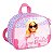 MOCHILA COM RODAS LANCHEIRA E ESTOJO MENINA BARBIE - Imagem 12
