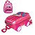 KIT MALA INFANTIL MENINA E MOCHILETE LANCHEIRA 3D BARBIE - Imagem 1