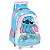 MOCHILA DE RODINHA MENINA INFANTIL LILO STITCH - Imagem 1