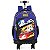 MOCHILA COM 4 RODAS GRANDE ESCOLAR MENINO SONIC - Imagem 2