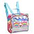 KIT MOCHILA RODINHA LANCHEIRA ESTOJ INFANTIL GATO HOLOGRÁFICA - Imagem 6