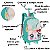 MOCHILA DE RODINHA ESCOLAR MENINA UP4YOU GATO - Imagem 4