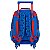 KIT MOCHILA DE RODINHA LANCHEIRA ESTOJO ESCOLAR SPIDER MAN BOLSA HOMEM ARANHA - Imagem 5