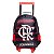 KIT MOCHILA DE RODINHAS ESTOJO E LANCHEIRA FLAMENGO - Imagem 2
