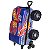 KIT MALA INFANTIL 3D RACE MONSTER TRUCKS E MOCHILA LANCHEIRA HOT WHEELS - Imagem 5
