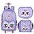 KIT MOCHILA DE RODINHA LANCHEIRA ESTOJO UP4YOU CUTE PET - Imagem 3