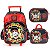 KIT MOCHILA DE RODINHA LANCHEIRA ESTOJO ESCOLAR ENALDINHO - Imagem 1