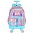 MOCHILA COM 4 RODAS ESCOLAR MENINA BARBIE - Imagem 1