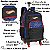 KIT MOCHILA 4 RODAS LANCHEIRA ESTOJO HOT WHEELS - Imagem 6