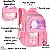 KIT MOCHILA LANCHEIRA ESTOJO ESCOLAR BARBIE - Imagem 7