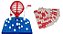 Jogo de bingo globo com 48 cartelas e 90 bolinhas Diversão - Imagem 4