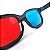 Óculos 3D Anaglifo Vermelho e Azul Full Frame - Imagem 3