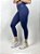 Calça Legging Fitness Capri Feminino ROMA Básica Azul Escuro - Imagem 2