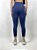 Calça Legging Fitness Capri Feminino ROMA Básica Azul Escuro - Imagem 3