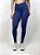 Calça Legging Fitness Longa Feminino ROMA Básica Azul Escuro - Imagem 1