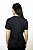 Camiseta Fitness Manga Curta Feminino ROMA Básica Preto - Imagem 3