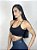 Top Fitness Médio Impacto Feminino ROMA Nadador Curto Preto - Imagem 2