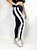 Calça Legging Fitness Longa Feminino ROMA Faixa Lateral Preto - Imagem 2