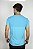 Camiseta Fitness Manga Curta Masculino ROMA Recorte Costas Verde Médio - Imagem 3