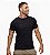 Camiseta Fitness Manga Curta Masculino ROMA Recorte Lateral Preto - Imagem 1