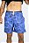 Shorts Curto Masculino ROMA Riscos Estampado Azul Escuro - Imagem 2