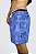 Shorts Curto Masculino ROMA Riscos Estampado Azul Escuro - Imagem 8