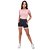 Shorts Fitness Curto Feminino ROMA Bicolor Cinza/Rosa - Imagem 4
