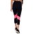 Calça Corsário Fitness Feminino ROMA Preto/Pink - Imagem 3