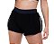 Shorts Fitness Curto Feminino ROMA Tela sobreposta  Preto - Imagem 1