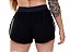 Shorts Fitness Curto Feminino ROMA Tela sobreposta  Preto - Imagem 3