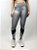 Calça Legging Fitness Longa Feminino ROMA Prata - Imagem 1