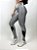 Calça Legging Fitness Longa Feminino ROMA Prata - Imagem 2