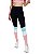 Calça Legging Fitness Longa Feminino ROMA Tricolor Preto - Imagem 1