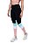 Calça Legging Fitness Longa Feminino ROMA Tricolor Preto - Imagem 2