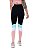 Calça Legging Fitness Longa Feminino ROMA Tricolor Preto - Imagem 3