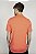 Camiseta Fitness Manga Curta Masculino ROMA Básica Laranja - Imagem 3