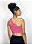 Top Fitness Um Ombro Médio Impacto Feminino ROMA Pink - Imagem 3