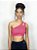 Top Fitness Um Ombro Médio Impacto Feminino ROMA Pink - Imagem 1